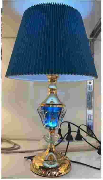 Lampe de Table de chevet en cristal