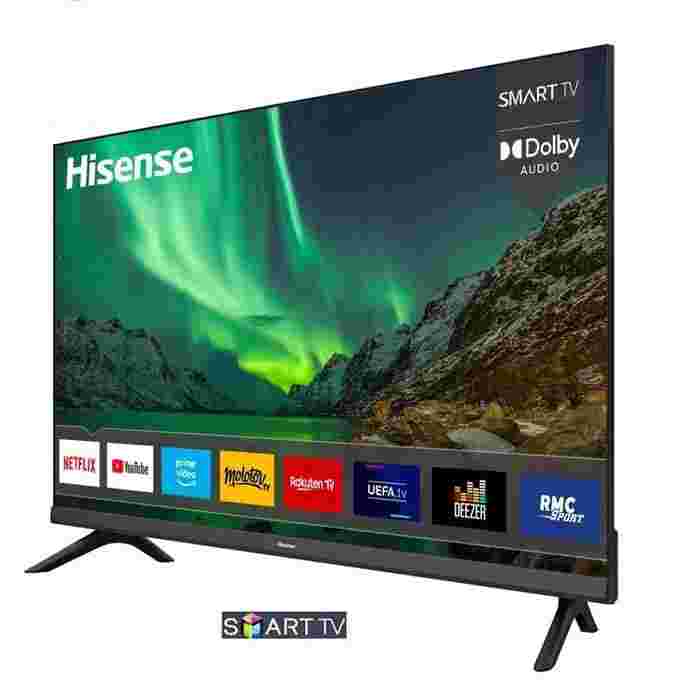 TV Hisense - 32 pouces - SMART  - HD Ready - Noir - 06 Mois de garantie