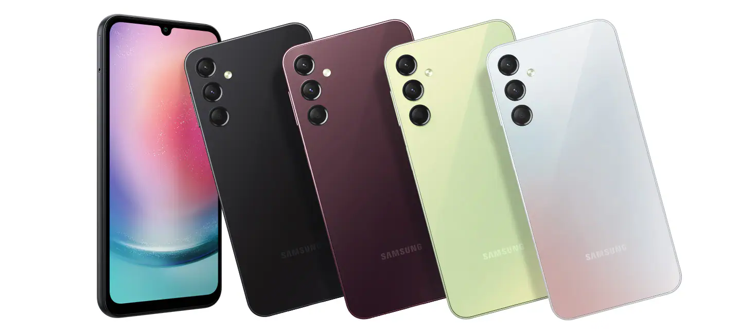 Samsung Galaxy A24 - 4G - 6.5" - 128 Go/6Go RAM - 2 Nano SIM - 50MP /13MP - 5000mAh -