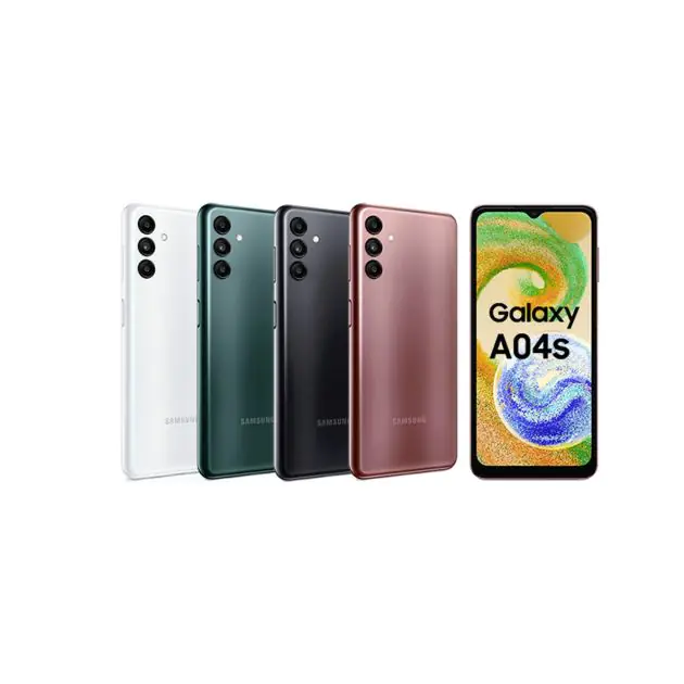 Samsung Galaxy A04S - 6.5" - 128 Go - 4Go RAM - 2 SIM - 50MP/5MP - 12 Mois